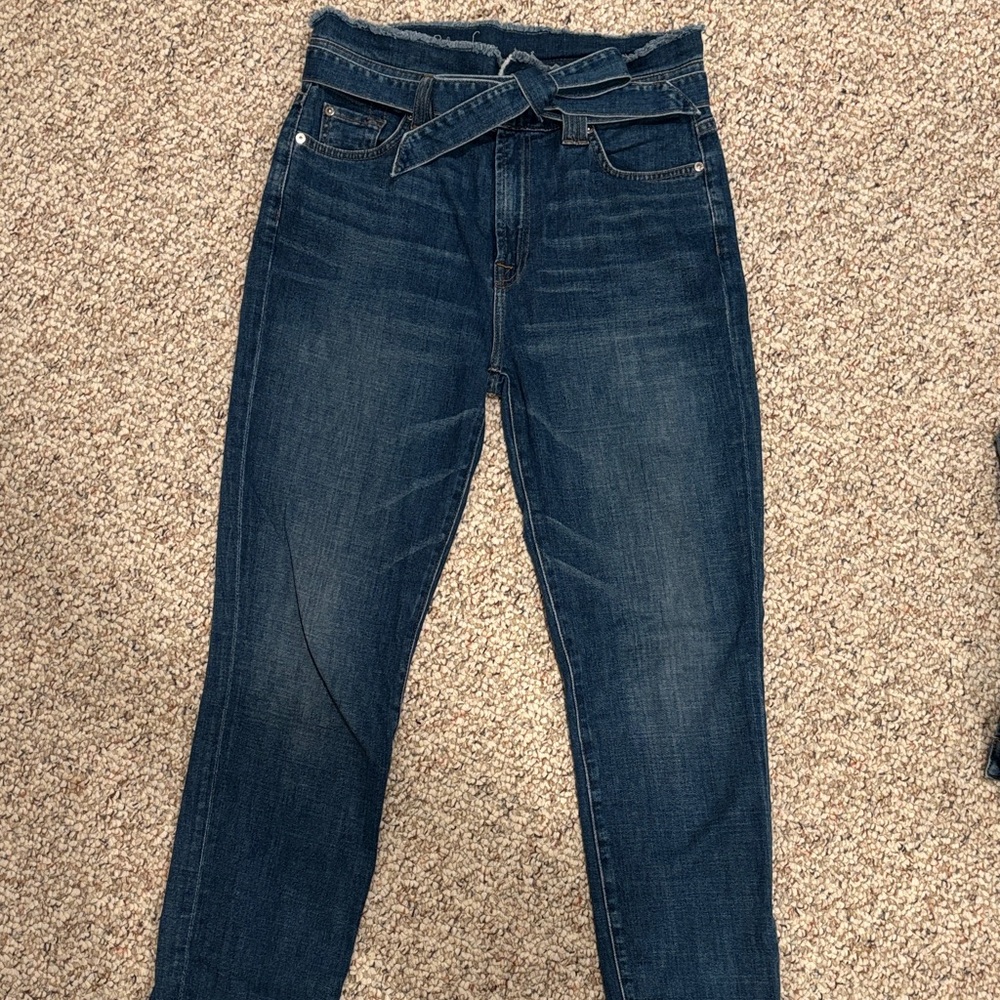 7 for all man kind blue jeans